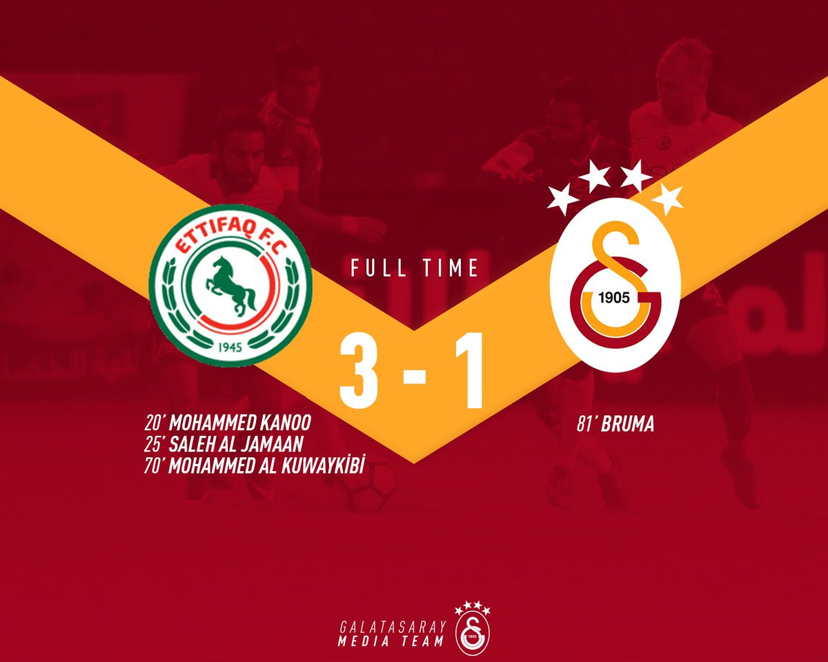 Al-Ettifaq - Galatasaray hazırlık maçı özeti ve golleri