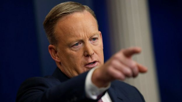 Beyaz Saray Basın Sözcüsü Sean Spicer