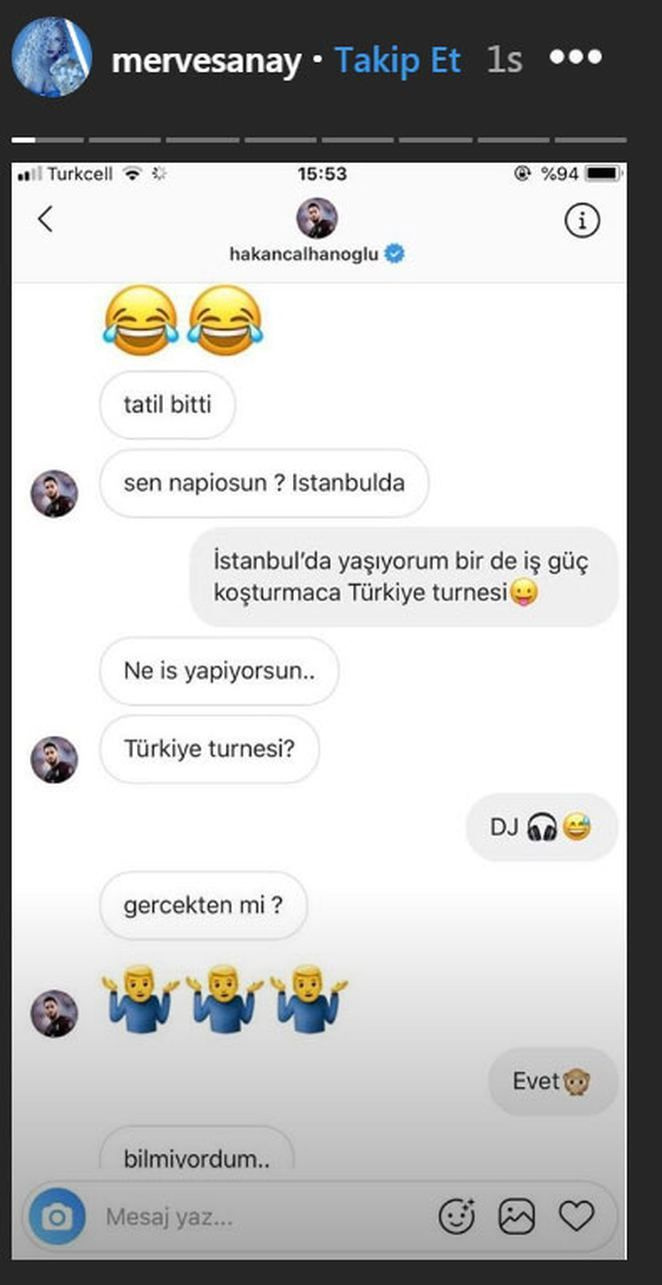 Merve Sanay ve Engin Öztürk'ün özel mesajları ifşa oldu!