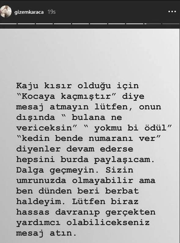 Gizem Karaca'nın acı günü!