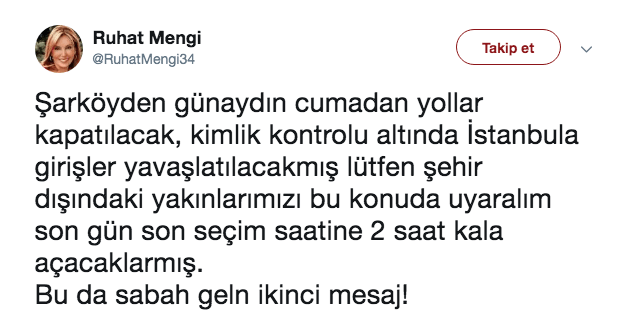 Ruhat Mengi bu seçimde de alay konusu oldu!