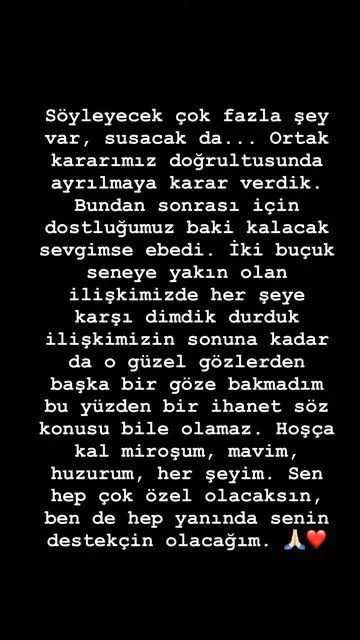 Ayrılığın nedeni ortaya çıktı!