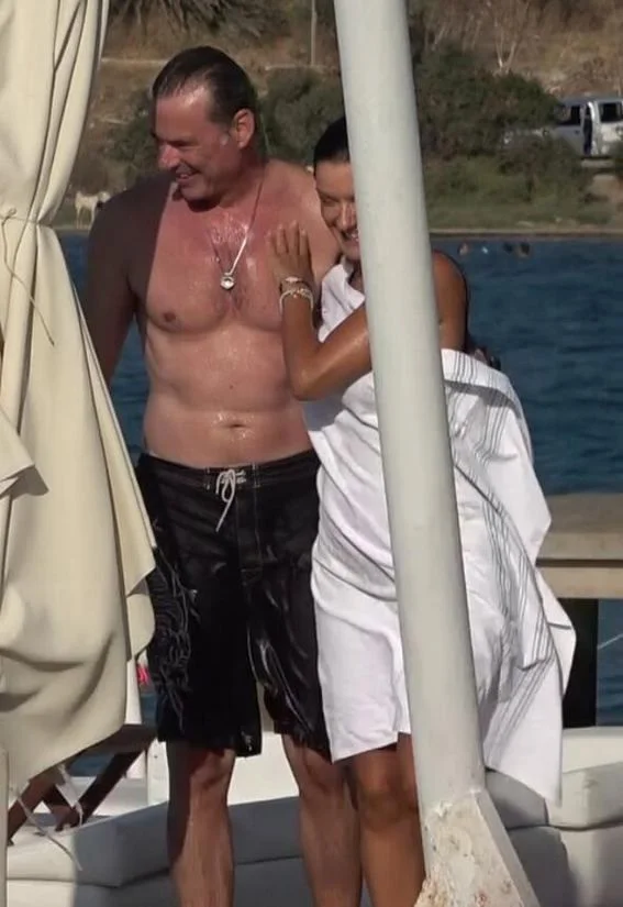 Murat Başoğlu yine teknede!