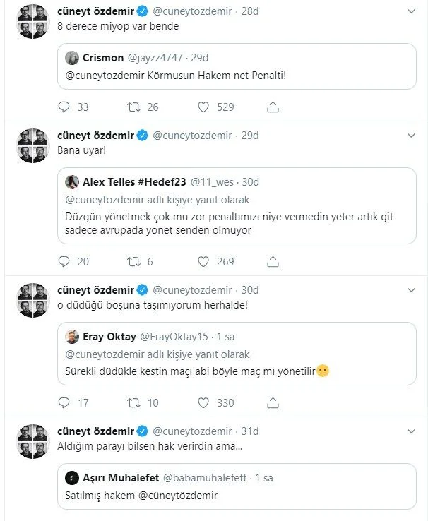 Cüneyt Özdemir kendisini hakem sananlara takıldı!