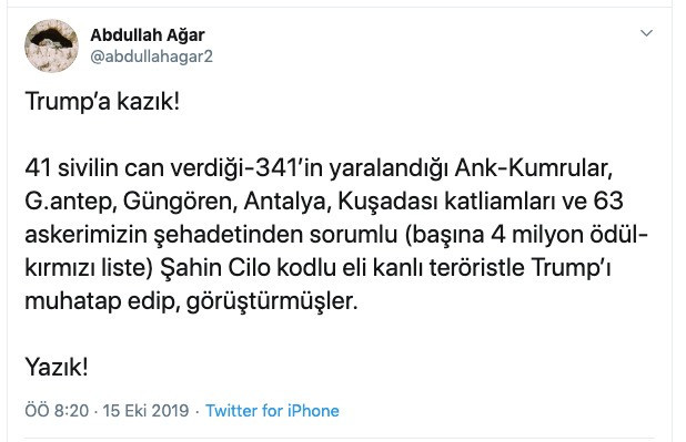 Trump'tan Öcalan'ın manevi oğluna telefon! - Resim : 4