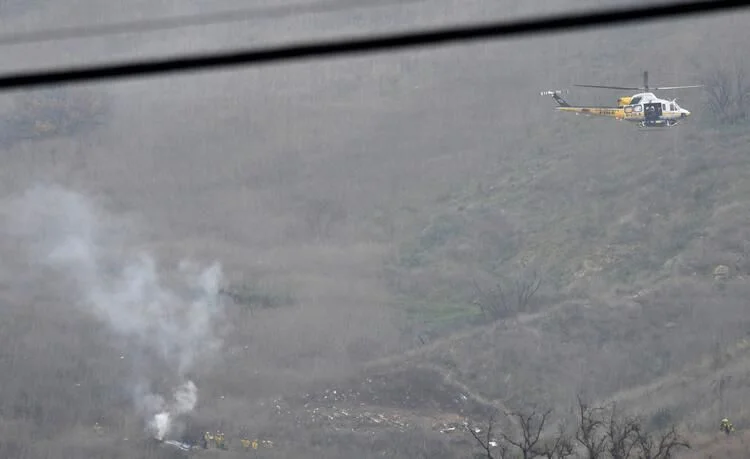 Kobe eşiyle helikopter anlaşması yapmış