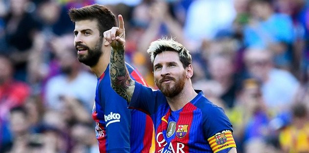 Barcelona'da büyük gerilim: Pique ile Messi kavga etti - Son ...