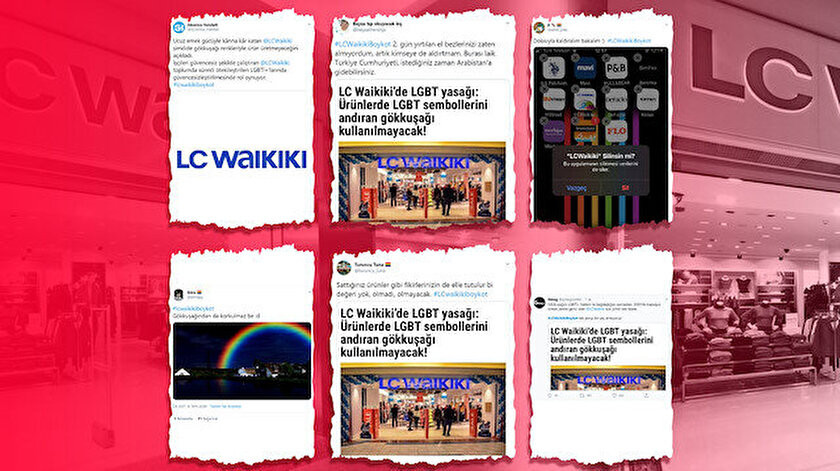 LGBT destekçileri Twitter'da boykot başlattı.