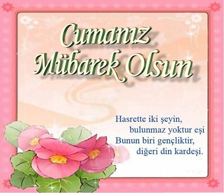 En güzel resimli Cuma mesajları: Huzur ve güven içinde yenen kuru bir ekmek, endişe içinde yenen baldan daha tatlıdır. Namus içinde yaşanan bir çadır, ahlaksızlığın hüküm sürdüğü bir köşkte yaşamaktan daha sevimlidir. Cumanız Mübarek Olsun