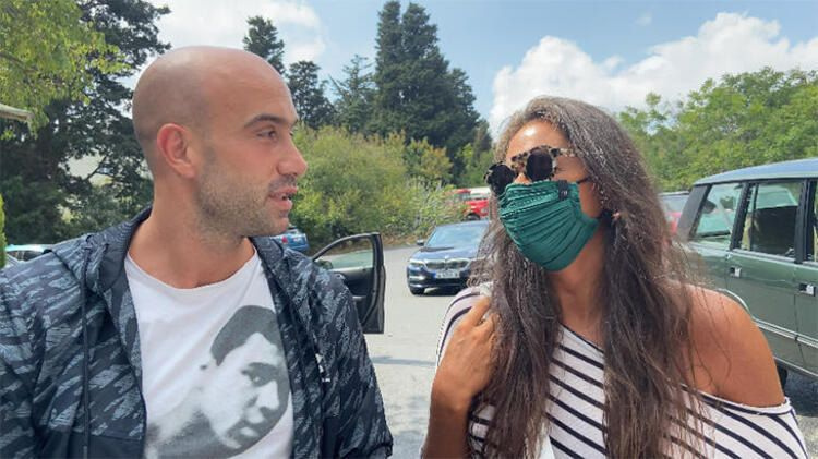 Çağrı Atakan sevgilisi Eda Taşpınar’a laf atanları dövdü