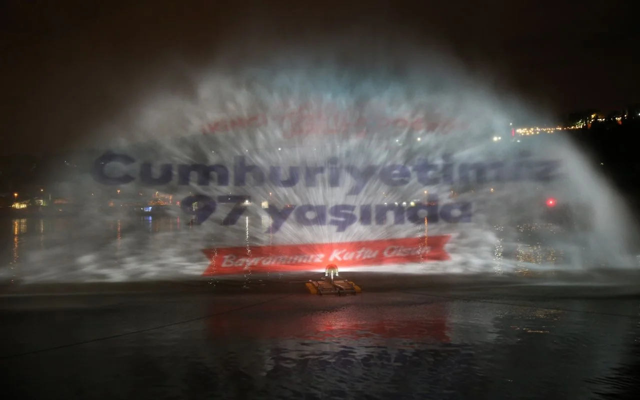 İstanbul'da 29 Ekim coşkusu