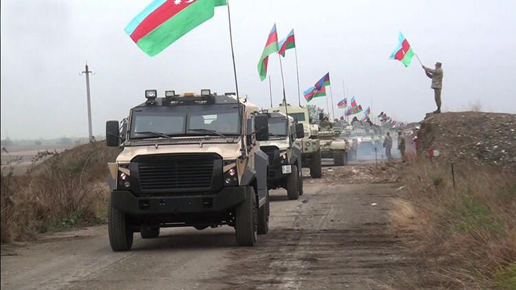 Azerbaycan 27 yıllık işgalin ardından Ağdam'a böyle giriş yaptı!