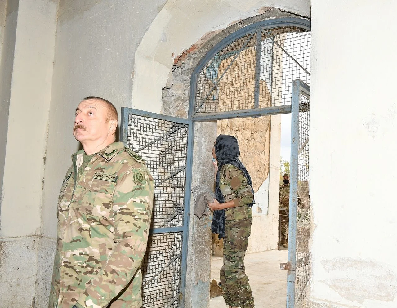 Aliyev çiftinden Ağdam'a ziyaret
