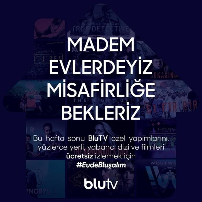 Blu TV hafta sonu ücretsiz izle! 5-6 Aralık Blu Tv ücretsiz nasıl izlenir?