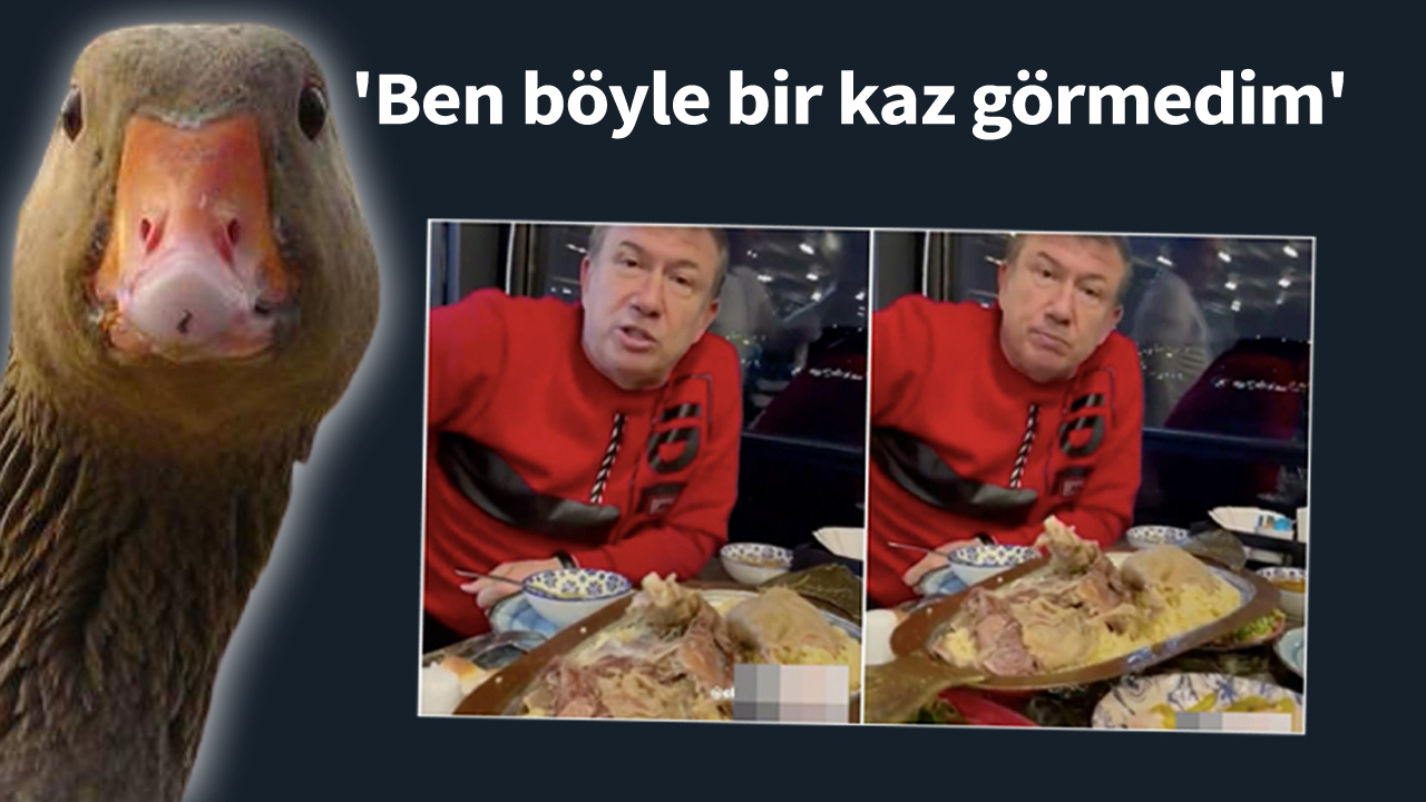 Kaz ziyafeti çeken Tanju'ya 13 bin 876 TL ceza!