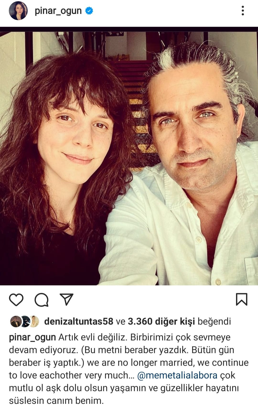 Mehmet Ali Alabora Pınar Öğün neden boşandı? Flaş boşanma kararını Öğün duyurdu!