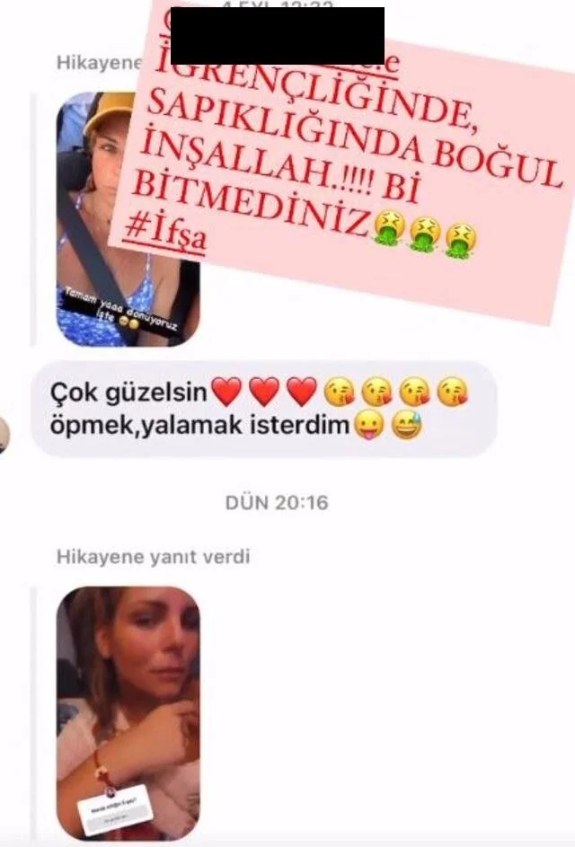 Pelin Öztekin'e iğrenç taciz! Oyuncu sinirlerine hakim olamadı! Mesajları tek tek ifşa etti!
