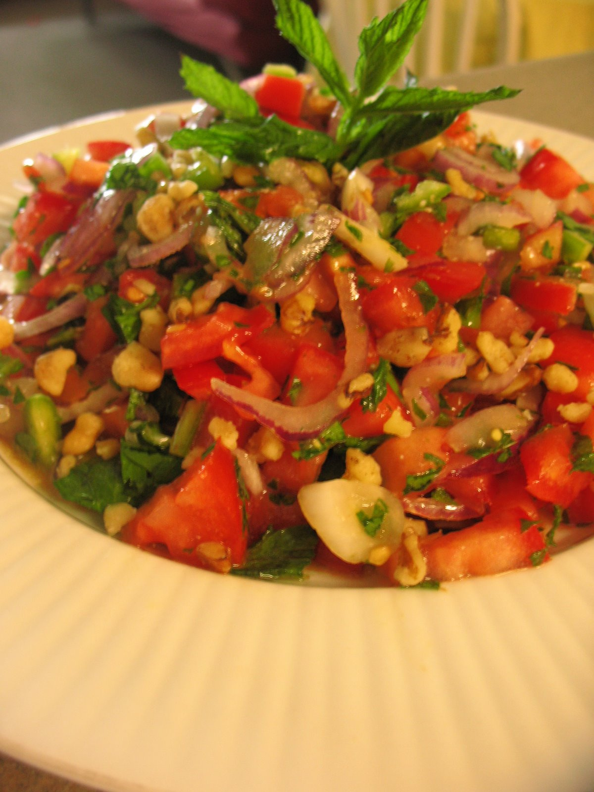 Gavurdağı Salatası / Gavurdag Salad – Turkish Cuisine