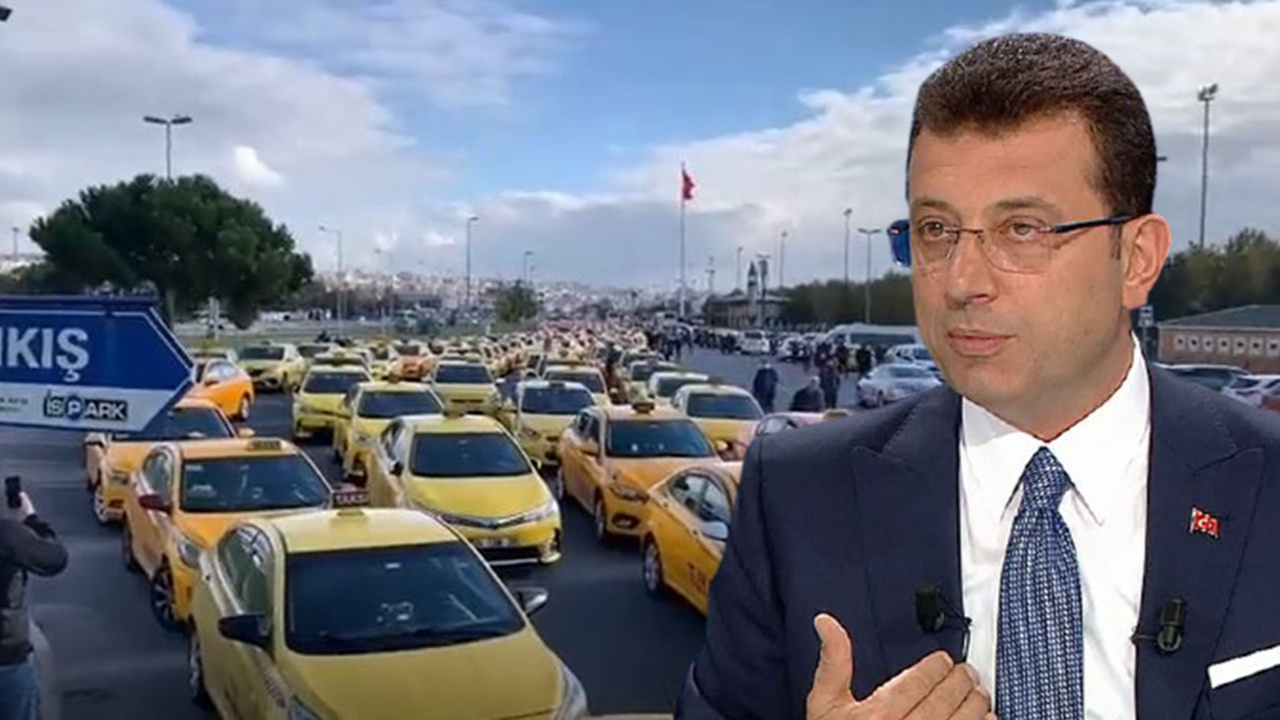 Yenikapı'da İmamoğlu protestosu: "İBB, taksiden elini çek" sloganları atıldı