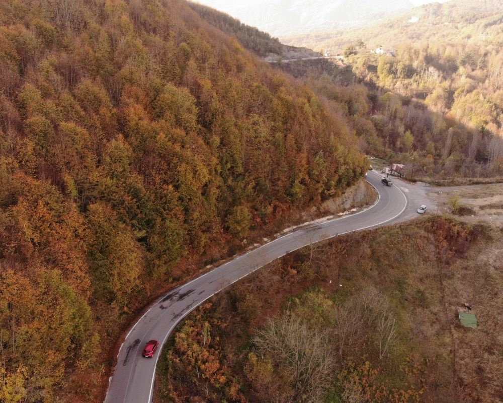 Zonguldak ormanlarındaki hazan renkleri kendine hayran bıraktırıyor
