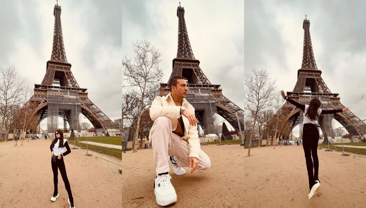 Demet Özdemir ile Oğuzhan Koç'un Paris'te aşk tatili
