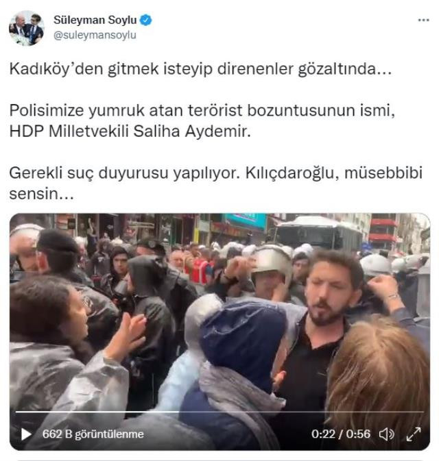 HDP'li vekilin polis memuruna yumruk atmasıyla ilgili CHP'den ilk yorum: Kabul edilemez
