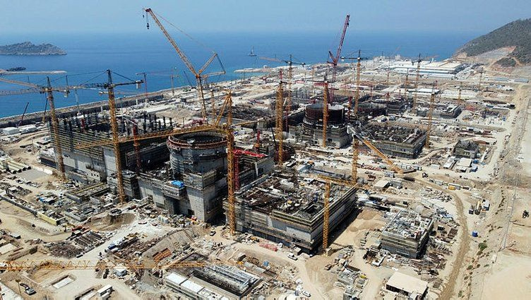 Akkuyu NGS'de tarihi gün! Son reaktörün temeli bugün atılacak