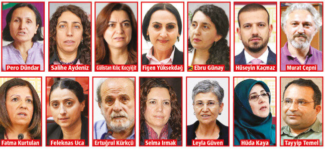 HDP'nin ipliği pazara çıkıyor! Kandil'den yolu geçen 12 vekil hala Meclis'te!