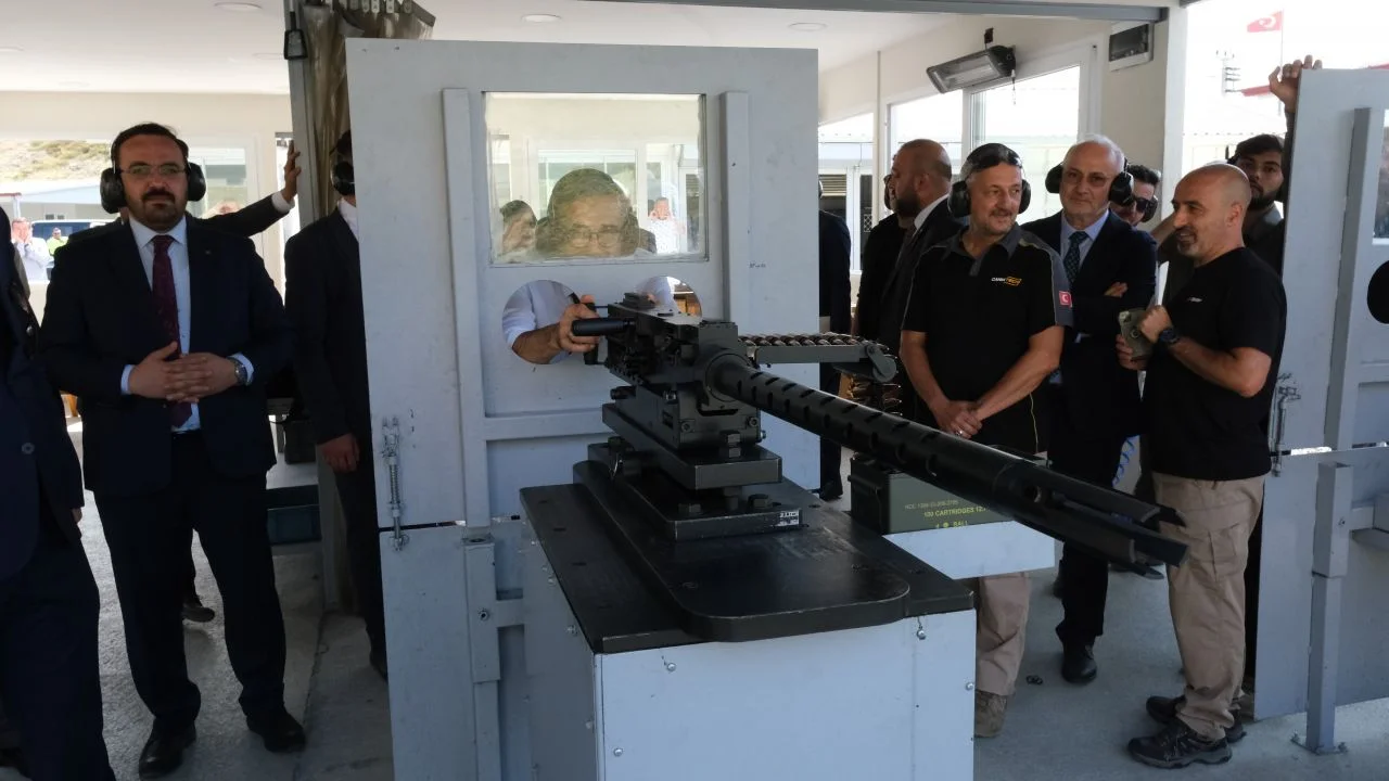İlk kez yerli ve milli üretilen PMT 12.7 mm makineli tüfek seri üretime geçti