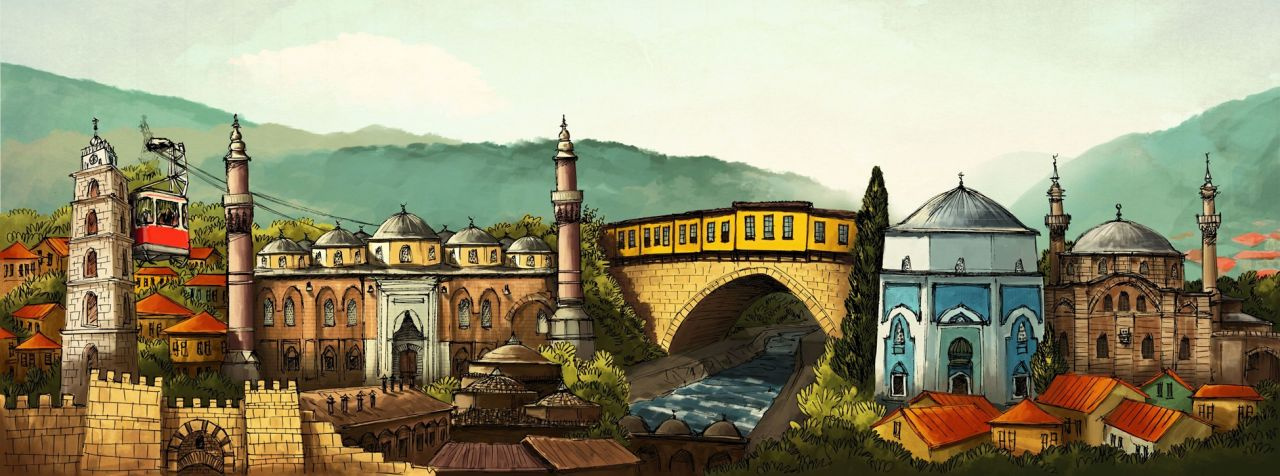 Osmanlı İmparatorluğuna başkentlik yapan Bursa'da gezilecek tarihi mekanlar ve yöresel lezzetler listesi