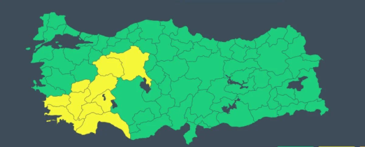 Dışarı çıkarken dikkat: Meteoroloji'den 10 ile sarı kodlu uyarı