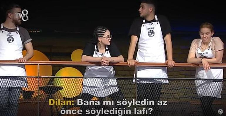 Masterchefte ortalık karıştı Dilan ve Fatma Nur birbirine girdi