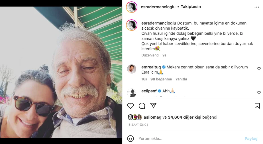 Civan Canova vefatıyla sanat camiasını yasa boğdu! Acı haberin ardından ünlüler üzüntülerini dile getirdiler