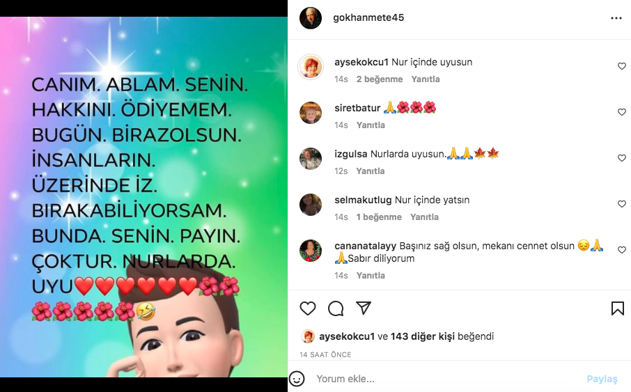 Oyuncu Gökhan Mete'nin acı kaybı
