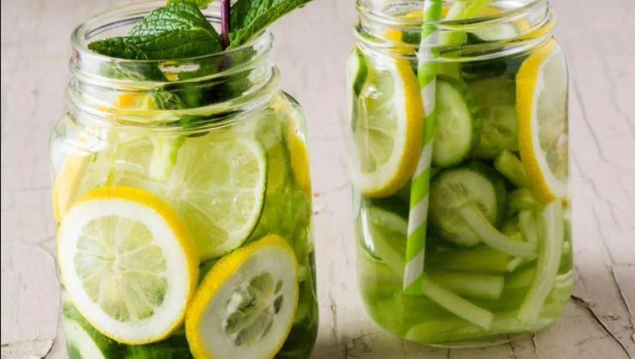 1 haftada 5 kilo vermek mümkün! Bu detoks suyu vücuddaki yağları cayır cayır yakıyor