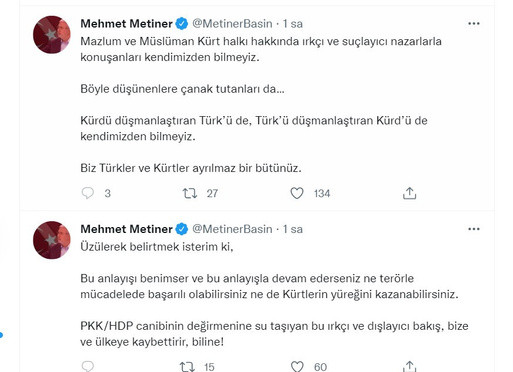 ATV'nin Yalnız Kurt dizisine Mehmet Metiner'den çok sert tepki: ATV’nin bu yanlış tutumunu şiddetle kınıyoruz. Yalnız Kurt dizisiyle ilgili Metiner sert konuştu: Kardeşliğimiz ve birliğimiz adına çok yazık - Resim : 2
