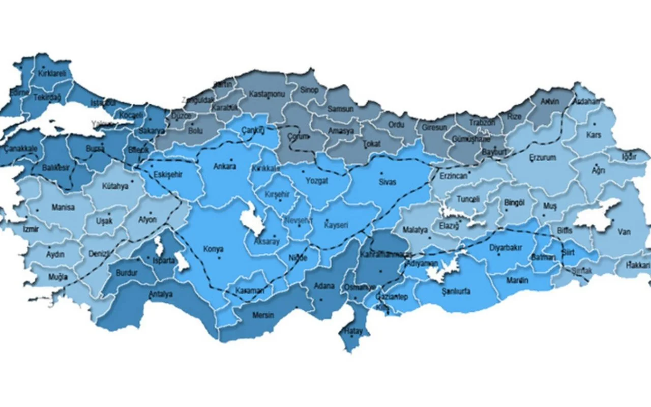 Türkiye'nin il sayısı 93'e çıkacak! İşte il olacak ilçelerin listesi