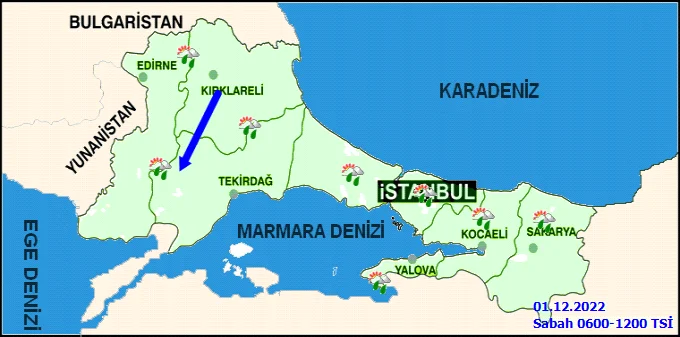İstanbullular dikkat! Meteoroloji yağış alarmı verdi