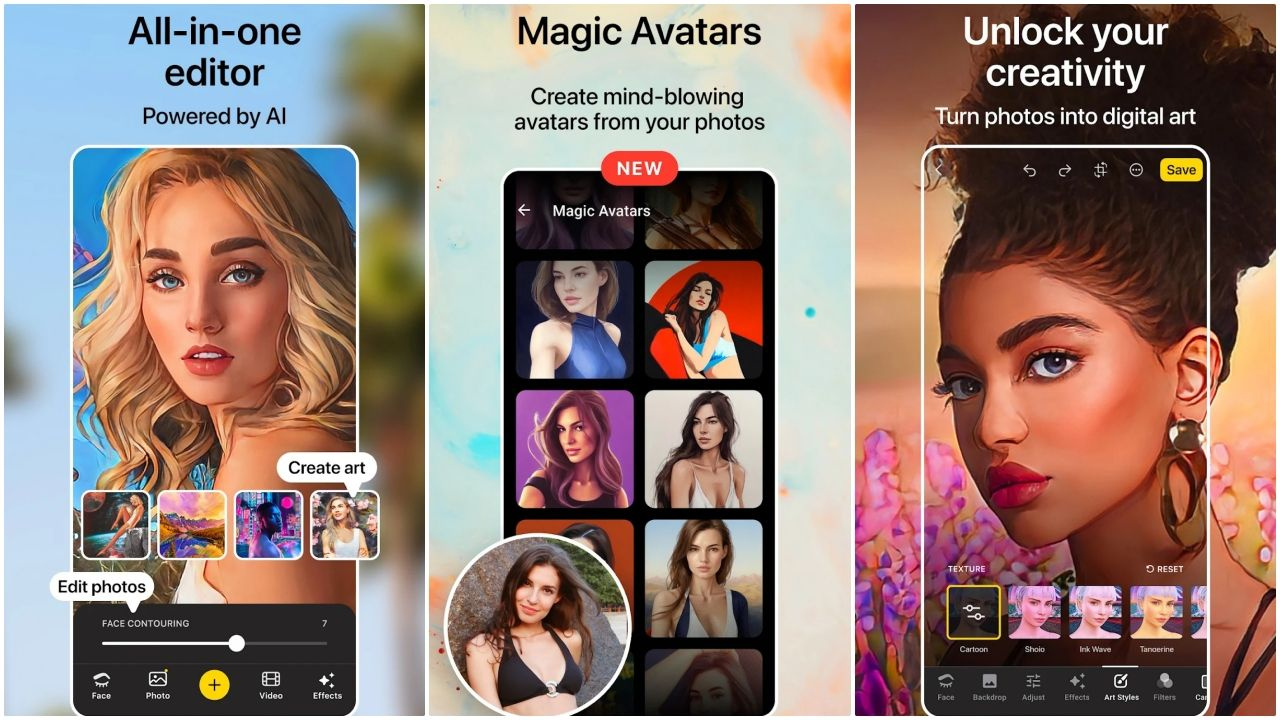 Instagram'daki 'Lensa AI' fotoğraf modasına ünlü isimler de uydu! İşte ünlülerin avatarları