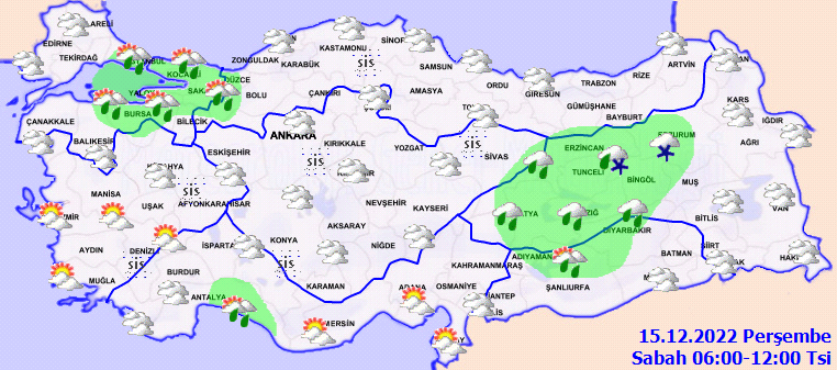 Meteoroloji çok sayıda il için kuvvetli yağış uyarısı yaptı