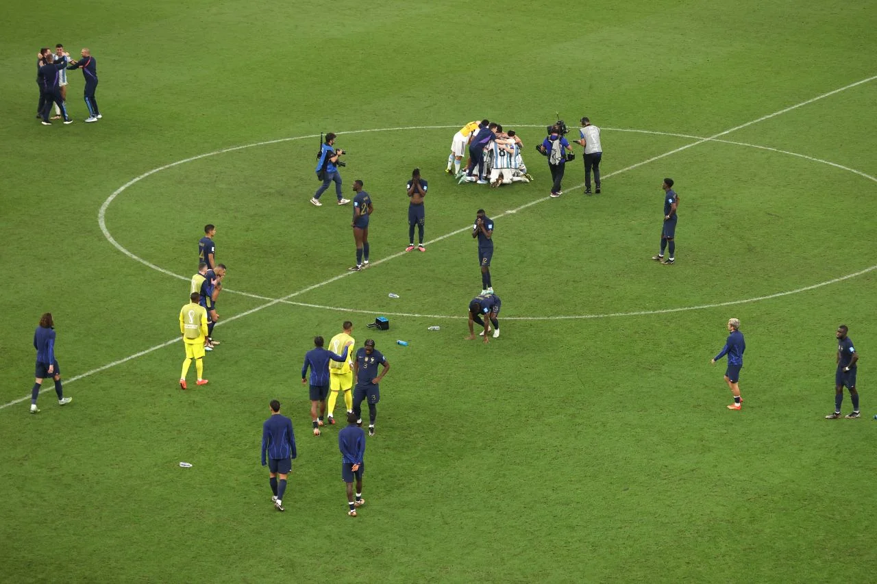 Mbappe'li Fransa yıkıldı kaldı! İşte objektiflere yansıyanlar...
