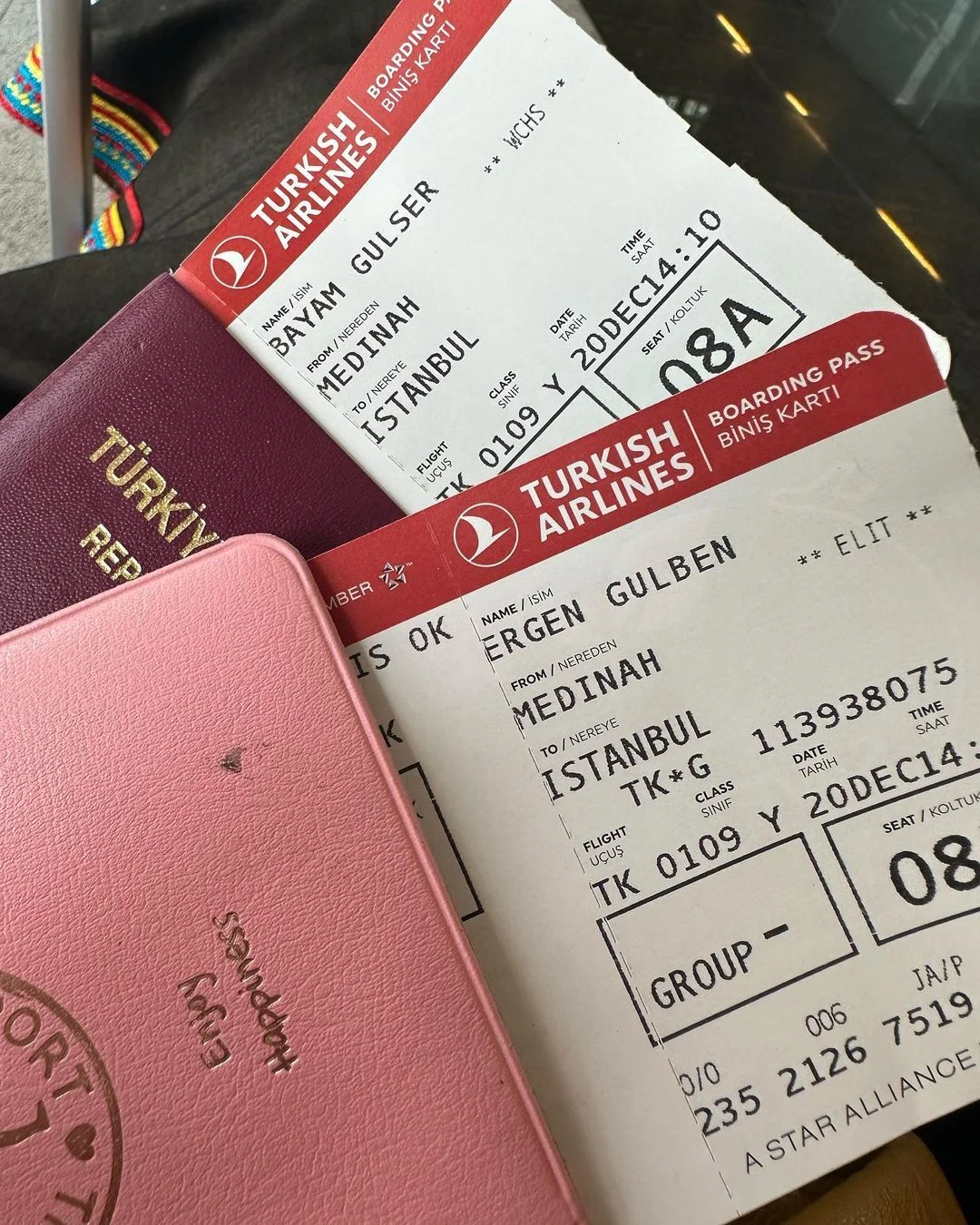 Gülben Ergen umreye gitti