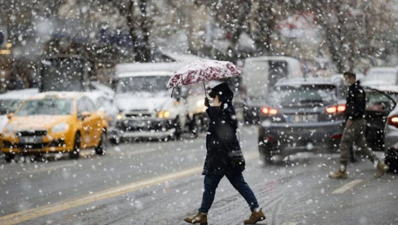 Meteorolojiden 3 ile turuncu kodlu uyarı! Şiddetli yağış, yoğun kar ve fırtınaya dikkat!