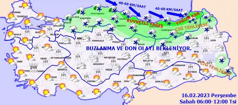 Meteorolojiden 9 kente yoğun kar uyarısı! Çığ tehlikesine dikkat