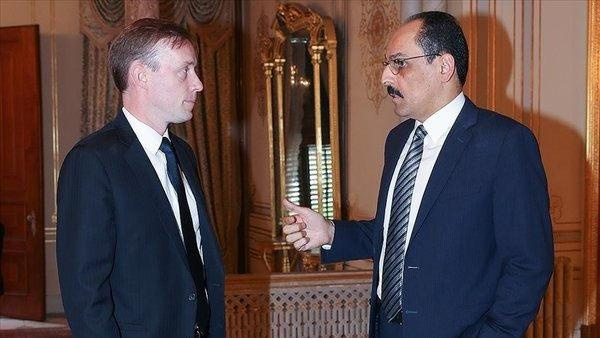 İbrahim Kalın ABD Ulusal Güvenlik Danışmanı Jake Sullivan ile görüştü