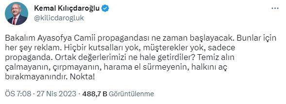 Kılıçdaroğlu'ndan Ayasofya operasyonu!