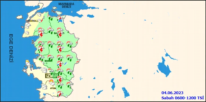 Meteorolojiden İzmir için sağanak yağış uyarısı!