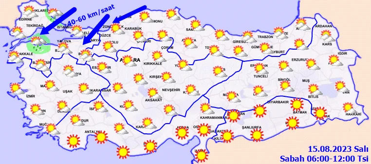Önce sağanak yağış ardından kavurucu sıcak! Meteoroloji bu illeri uyardı...