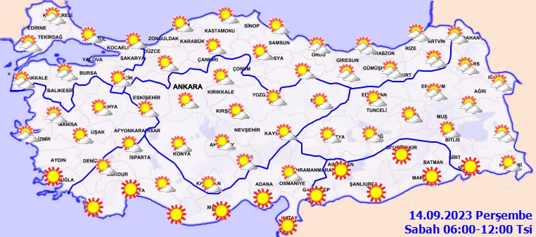 Sıcaklıklar mevsim normallerinin altına düştü! Meteorolojiden birçok kent için sağanak yağış uyarısı