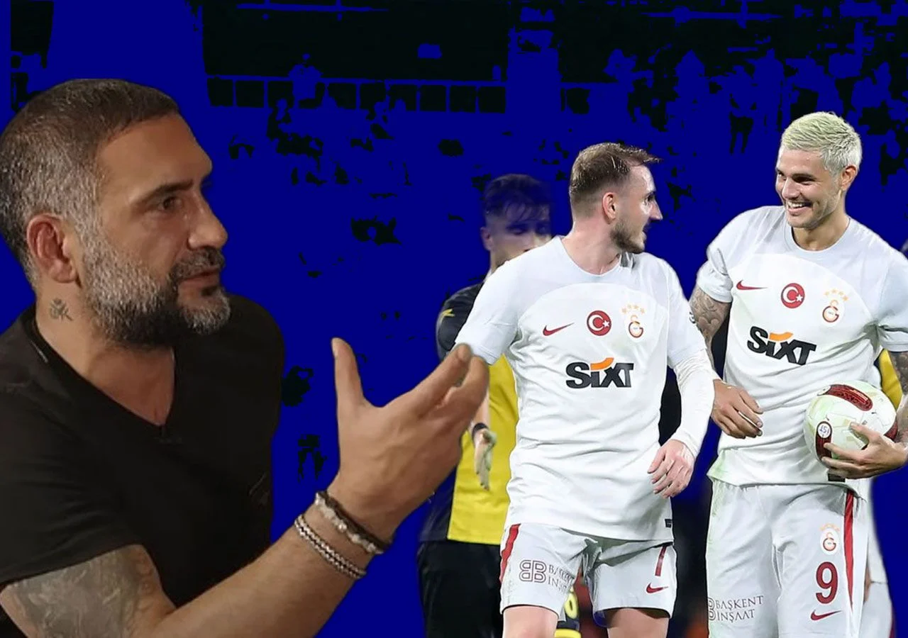 İcardi ile Kerem Aktürkoğlu penaltıyı kaçırdı Ümit Karan canlı yayında bombayı patlattı